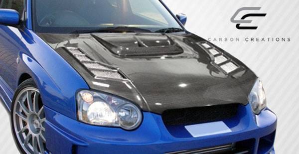 Subaru WRX Carbon Creations C-1 Hood - 1 Piece - 103127 thumbnail 2