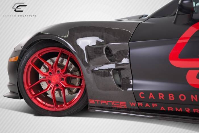 Chevrolet Corvette Carbon Creations ZR Edition Front Fenders - 2 Piece - 105774 thumbnail 2
