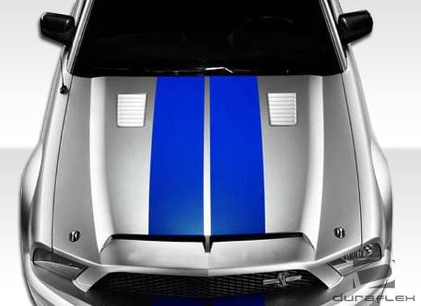Ford Mustang Duraflex GT500 Hood - 1 Piece - 104718 thumbnail 2