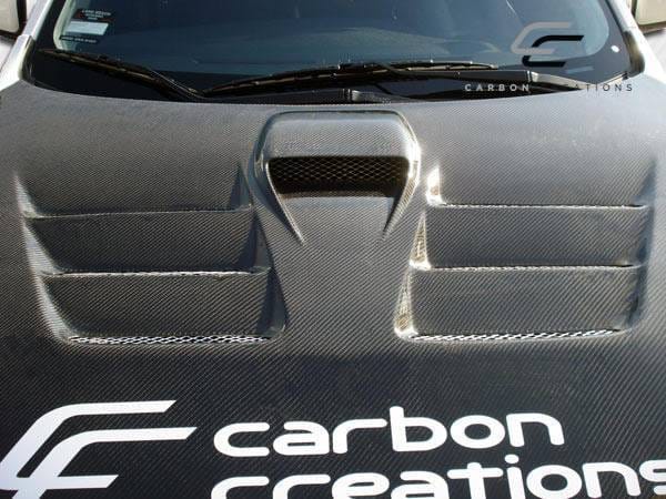 Mitsubishi Lancer Carbon Creations GT Concept Hood - 1 Piece - 104643 thumbnail 5