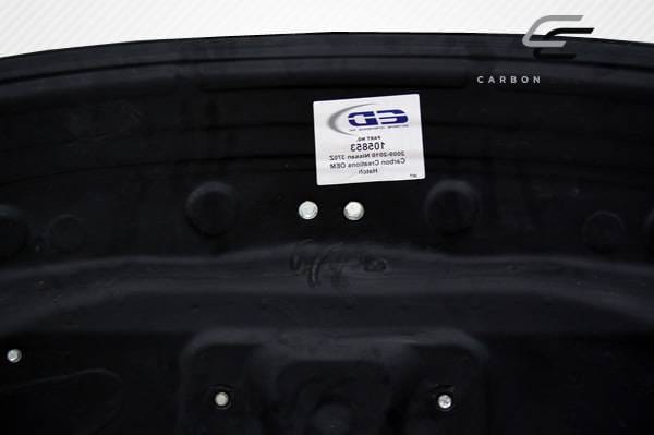 Nissan 370Z Carbon Creations OEM Trunk - 1 Piece - 105853 thumbnail 9
