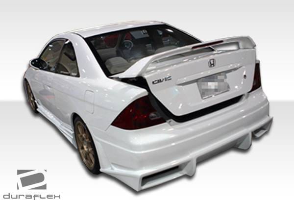 Honda Civic 2DR Duraflex Bomber Side Skirts Rocker Panels - 2 Piece - 100231 thumbnail 5