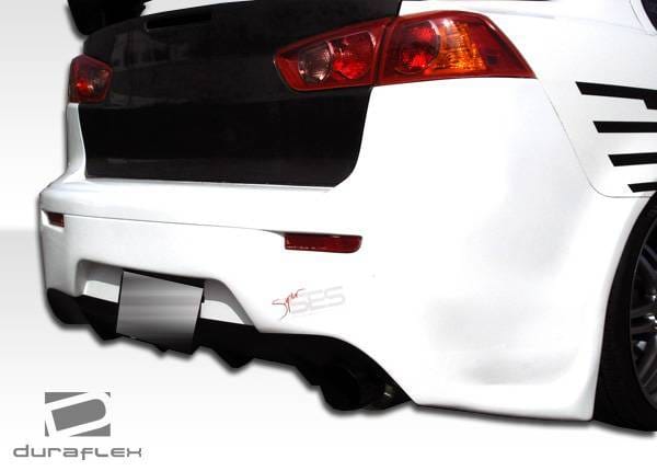 Mitsubishi Lancer Duraflex GT Concept Rear Bumper Cover - 1 Piece - 103944 thumbnail 5