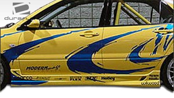 Mitsubishi Lancer Duraflex K-1 Side Skirts Rocker Panels - 2 Piece - 100368 thumbnail 5