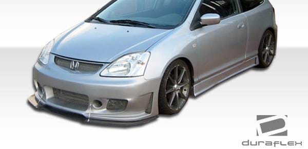 Honda Civic HB Duraflex B-2 Front Bumper Cover - 1 Piece - 100347 thumbnail 2