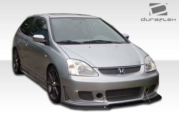 Honda Civic HB Duraflex B-2 Front Bumper Cover - 1 Piece - 100347 thumbnail 5