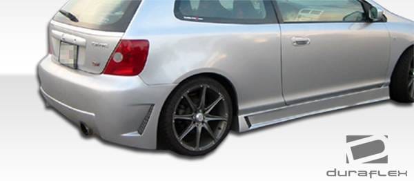 Honda Civic HB Duraflex B-2 Rear Bumper Cover - 1 Piece - 100348 thumbnail 3