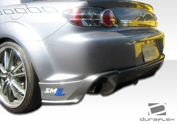 Mazda RX-8 Duraflex M-1 Speed Rear Lip Under Spoiler Air Dam - 1 Piece - 100583 thumbnail 2