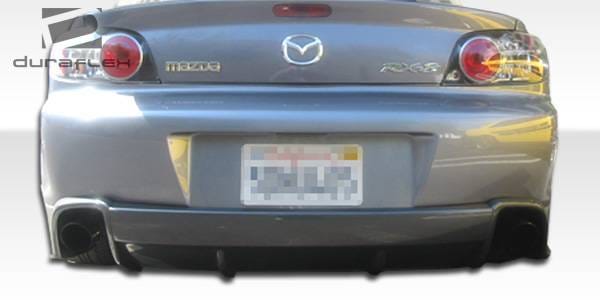 Mazda RX-8 Duraflex M-1 Speed Rear Lip Under Spoiler Air Dam - 1 Piece - 100583 thumbnail 3
