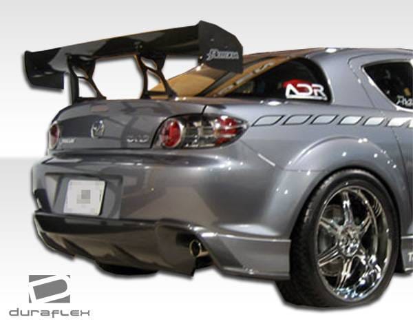Mazda RX-8 Duraflex M-1 Speed Rear Lip Under Spoiler Air Dam - 1 Piece - 100583 thumbnail 4