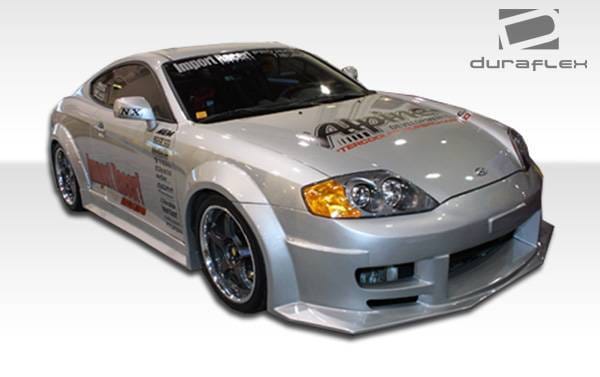 Hyundai Tiburon Duraflex Poison Flared Front Bumper Cover - 1 Piece - 100454 thumbnail 2