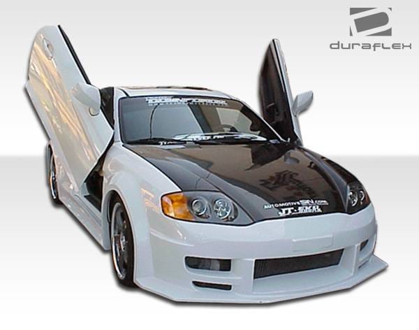 Hyundai Tiburon Duraflex Poison Flared Front Bumper Cover - 1 Piece - 100454 thumbnail 4
