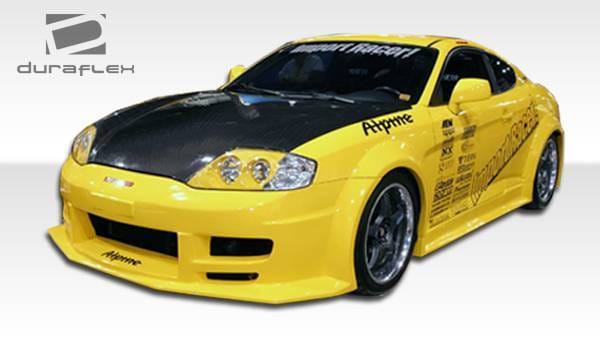 Hyundai Tiburon Duraflex Poison Flared Front Bumper Cover - 1 Piece - 100454 thumbnail 5
