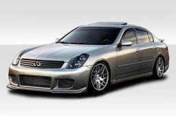 Infiniti G35 4DR Duraflex GT Competition Front Bumper Cover - 1 Piece - 100470