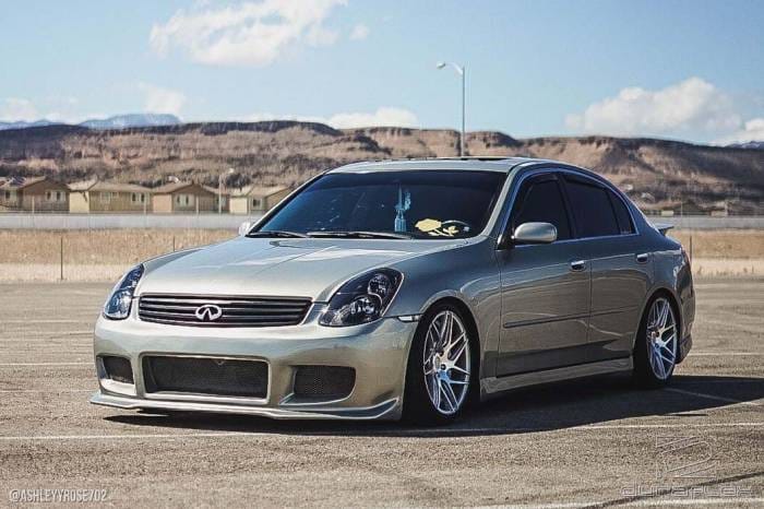 Infiniti G35 4DR Duraflex GT Competition Front Bumper Cover - 1 Piece - 100470 thumbnail 3