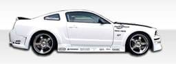 Ford Mustang Duraflex Hot Wheels Wide Body Side Skirts Rocker Panels - 2 Piece - 100656