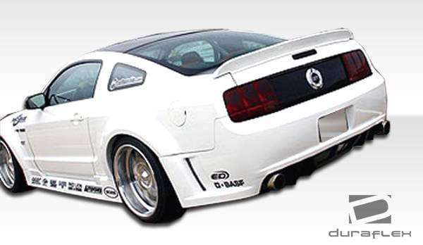 Ford Mustang Duraflex Hot Wheels Wide Body Side Skirts Rocker Panels - 2 Piece - 100656 thumbnail 4