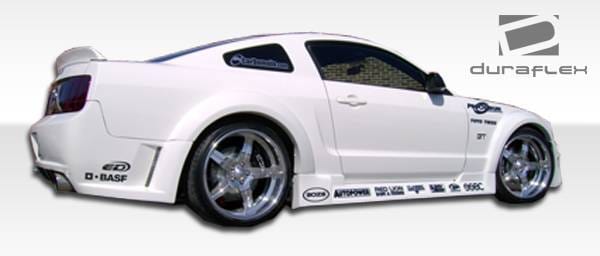 Ford Mustang Duraflex Hot Wheels Wide Body Side Skirts Rocker Panels - 2 Piece - 100656 thumbnail 5