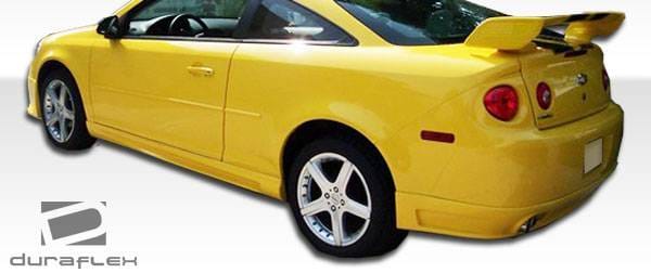 Chevrolet Cobalt 4DR Duraflex Racer Rear Lip Under Spoiler Air Dam - 1 Piece - 1 Piece - 100637 thumbnail 4