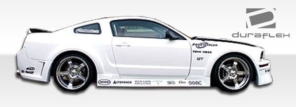 Ford Mustang Duraflex Hot Wheels Wide Body Rear Fender Flares - 2 Piece - 100655 thumbnail 2