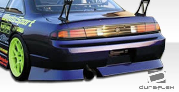 Nissan 240SX Duraflex Type U Rear Bumper Cover - 1 Piece - 101646 thumbnail 2