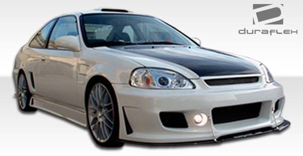 Honda Civic Duraflex B-2 Front Bumper Cover - 1 Piece - 101735 thumbnail 3
