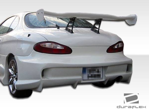 Hyundai Tiburon Duraflex Vader 2 Rear Bumper Cover - 1 Piece - 101860 thumbnail 2