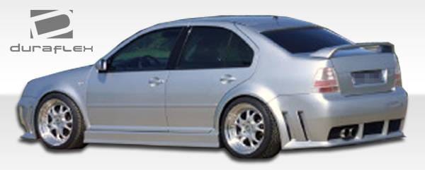 Volkswagen Jetta Duraflex Piranha Rear Bumper Cover - 1 Piece - 102195 thumbnail 3