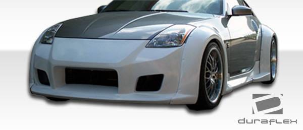 Nissan 350Z Duraflex B-2 Wide Body Front Fenders - 2 Piece - 103348 thumbnail 4