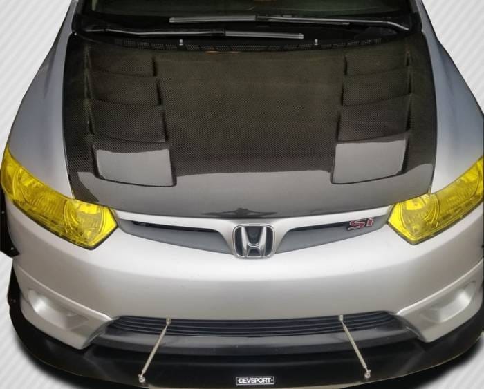 Honda Civic 2DR Carbon Creations Hot Wheels Hood - 1 Piece - 103131 thumbnail 2