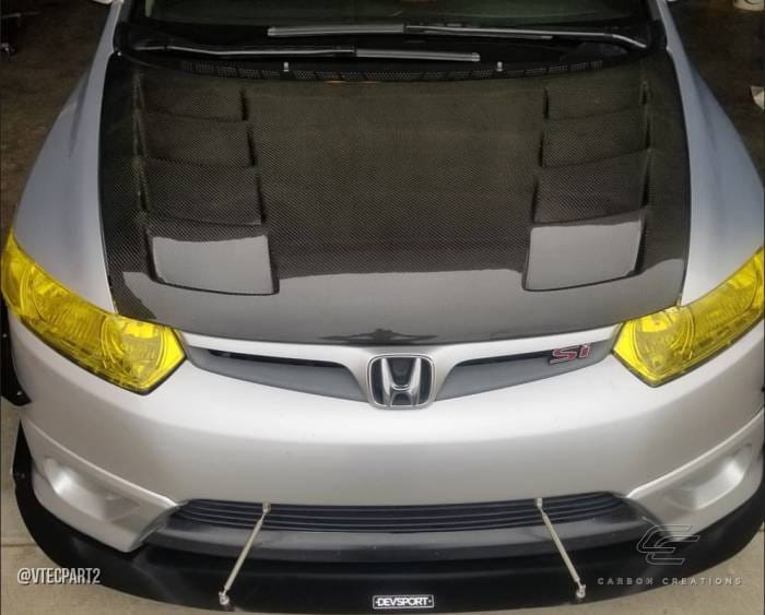 Honda Civic 2DR Carbon Creations Hot Wheels Hood - 1 Piece - 103131 thumbnail 4