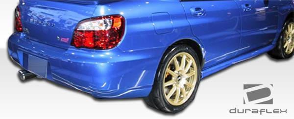 Subaru WRX Duraflex STI Look Side Skirts Rocker Panels - 2 Piece - 103187 thumbnail 4