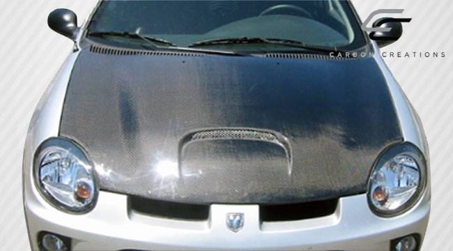 Dodge Neon Carbon Creations SRT Look Hood - 1 Piece - 103416 thumbnail 2