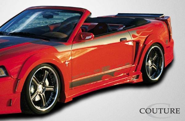 Ford Mustang Demon Couture Urethane Rear Fender Flares 104787 thumbnail 2