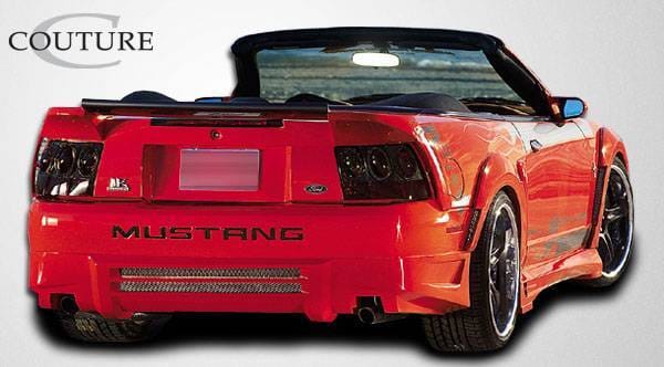 Ford Mustang Demon Couture Urethane Rear Fender Flares 104787 thumbnail 3