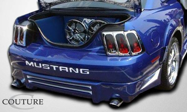 Ford Mustang Demon Couture Urethane Rear Fender Flares 104787 thumbnail 4
