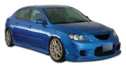 Mazda 3 4DR Duraflex I-Spec Front Bumper Cover - 1 Piece - 104479