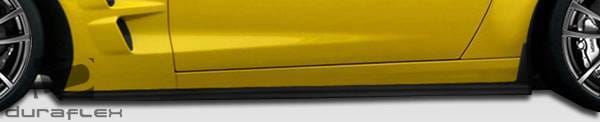 Chevrolet Corvette Duraflex ZR Edition Side Skirts Rocker Panels - 2 Piece - 105769 thumbnail 3