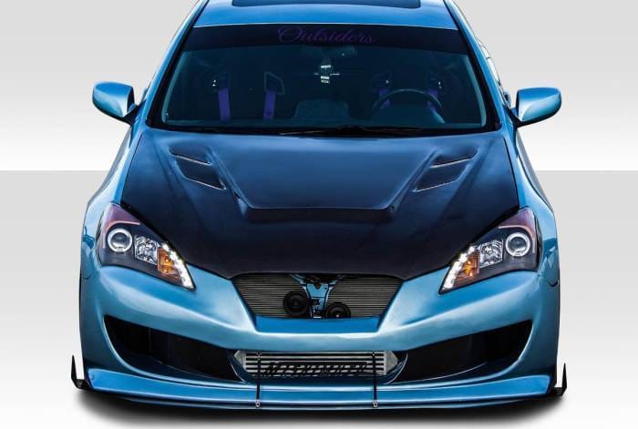 Hyundai Genesis Duraflex Hot Wheels Front Bumper Cover - 1 Piece - 105828