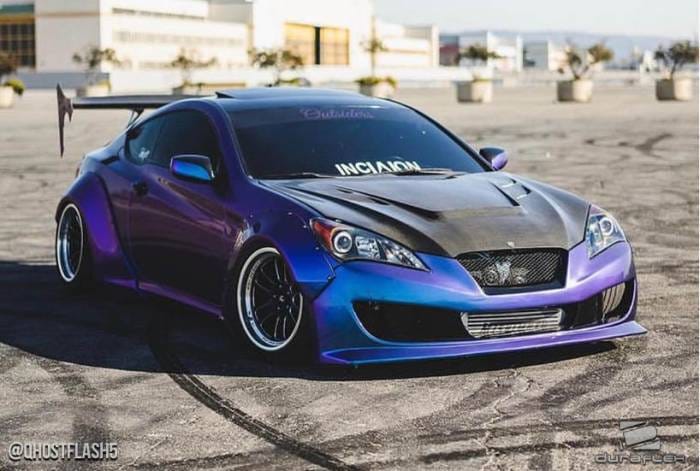 Hyundai Genesis Duraflex Hot Wheels Front Bumper Cover - 1 Piece - 105828 thumbnail 3