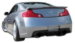 Infiniti G35 2DR Duraflex C-Sport Rear Bumper Cover - 1 Piece - 105886