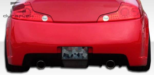 Infiniti G35 2DR Duraflex C-Sport Rear Bumper Cover - 1 Piece - 105886 thumbnail 2