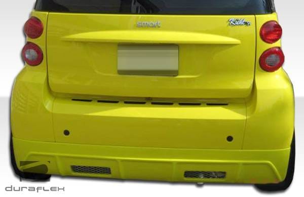 Smart ForTwo Duraflex FX Rear Lip Under Spoiler Air Dam - 1 Piece - 105669 thumbnail 3