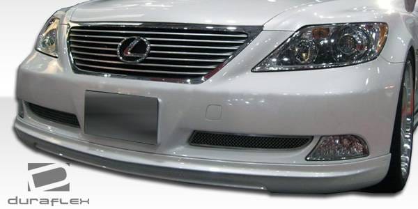 Lexus LS Duraflex W-1 Front Lip Under Spoiler Air Dam - 1 Piece - 105671 thumbnail 2