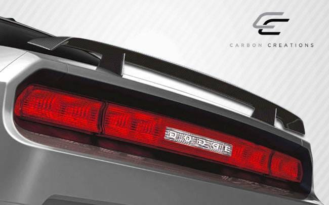 Dodge Challenger Carbon Creations G-Spec Wing Trunk Lid Spoiler - 1 Piece - 106398 thumbnail 2
