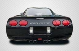Chevrolet Corvette Carbon Creations S-Design Wing Trunk Lid Spoiler - 1 Piece - 106045