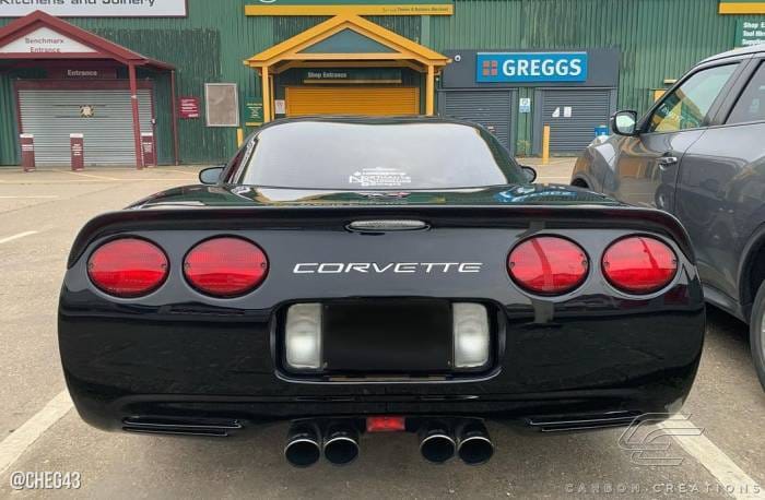 Chevrolet Corvette Carbon Creations S-Design Wing Trunk Lid Spoiler - 1 Piece - 106045 thumbnail 2