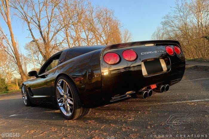 Chevrolet Corvette Carbon Creations S-Design Wing Trunk Lid Spoiler - 1 Piece - 106045 thumbnail 3