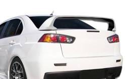 Mitsubishi Lancer Duraflex Evo X Look Wing Trunk Lid Spoiler - 1 Piece - 106959