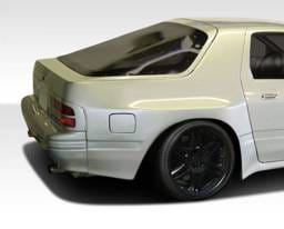 Mazda RX-7 Duraflex MTP Wide Body Rear Fender Flares - 2 Piece - 106594